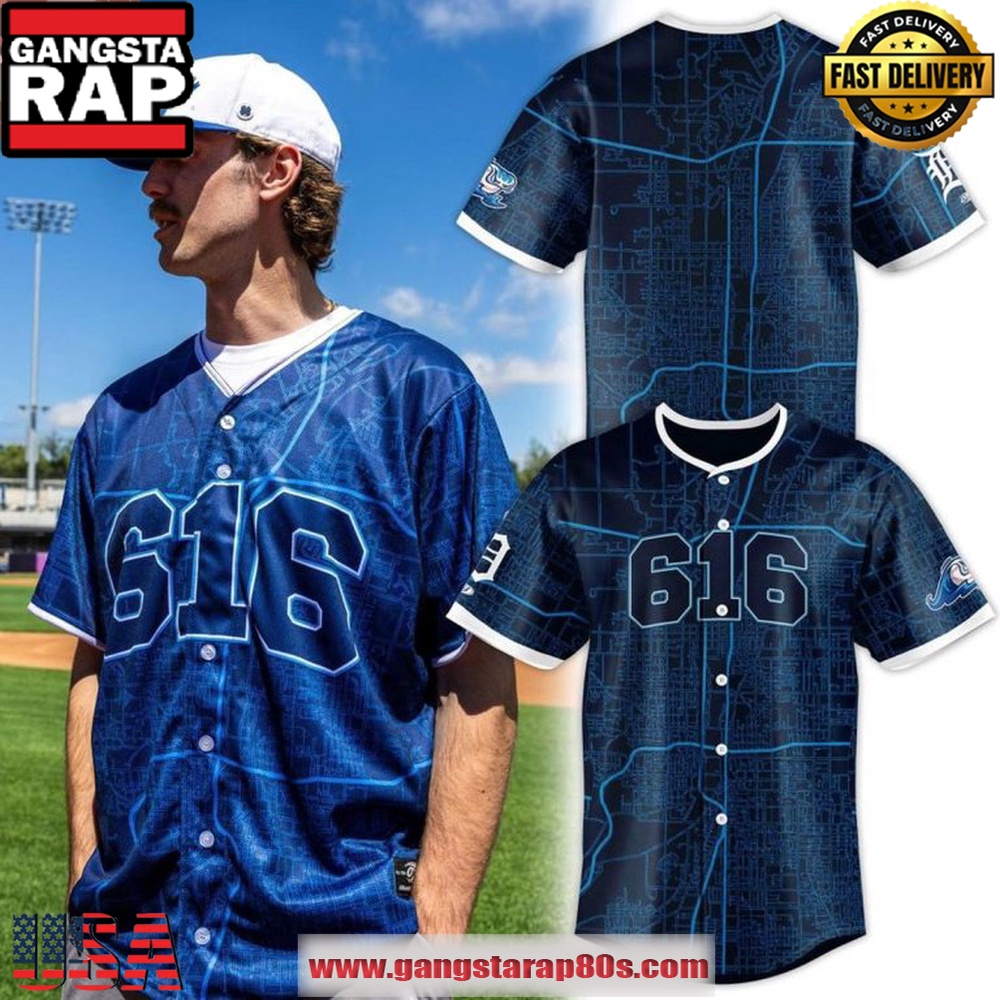 West Michigan Whitecaps 616 Night 2026 Special Edition Baseball Jersey West Michigan Whitecaps 616 Night 2026 Special Edition Baseball Jersey