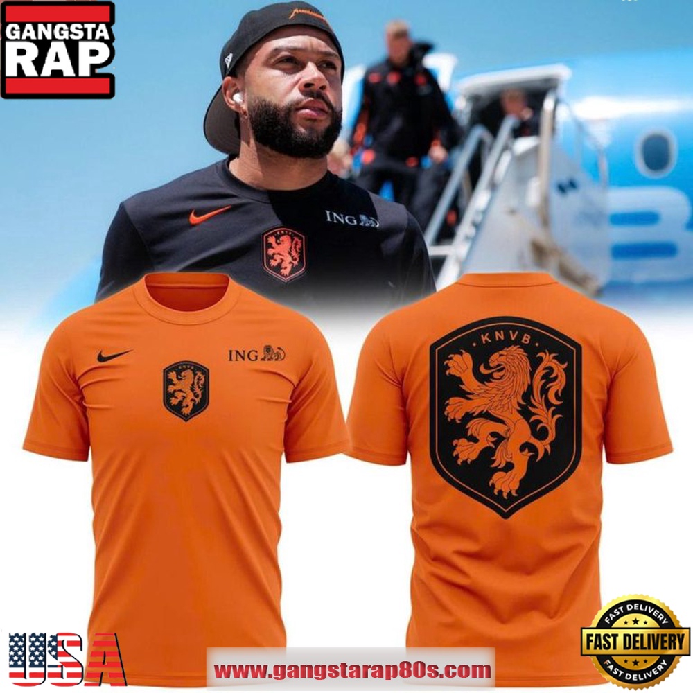 World Cup 2026 Netherlands National Football Team Warm-up T Shirt World Cup 2026 Netherlands National Football Team Warm-up T Shirt