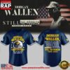 2026 Still The Problem Tour Michigan Wolverines x Morgan Wallen Baseball Jersey Shirt