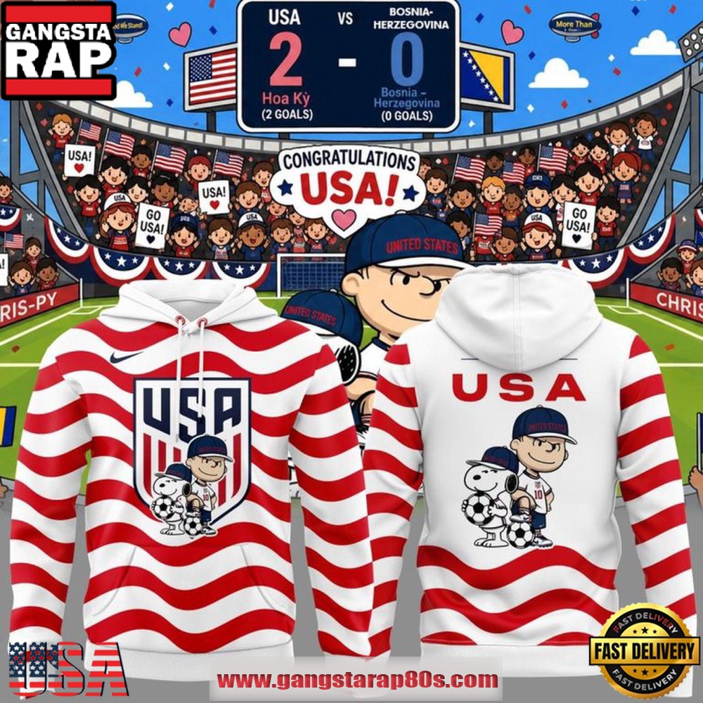 2026 U.S. Soccer x Peanuts Snoopy Hoodie 2026 U.S. Soccer x Peanuts Snoopy Hoodie