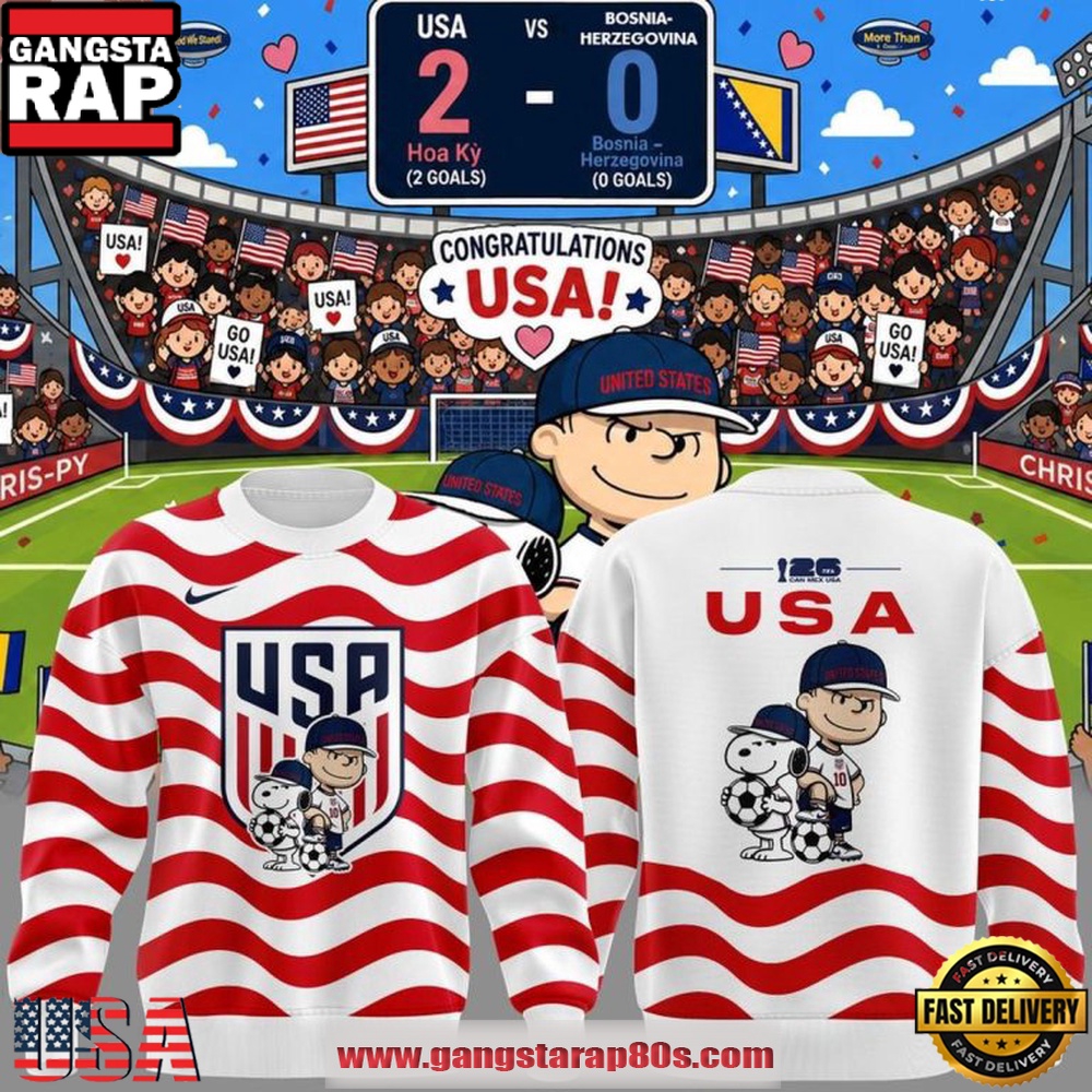 2026 U.S. Soccer x Peanuts Snoopy Sweatshirt
