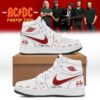 ACDC Power Up Tour 2026 Limited Edition Signature White Air Jordan 1 Shoes
