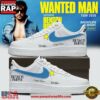 Benson Boone Wanted Man Tour 2026 Signature White Air Force 1 Shoes