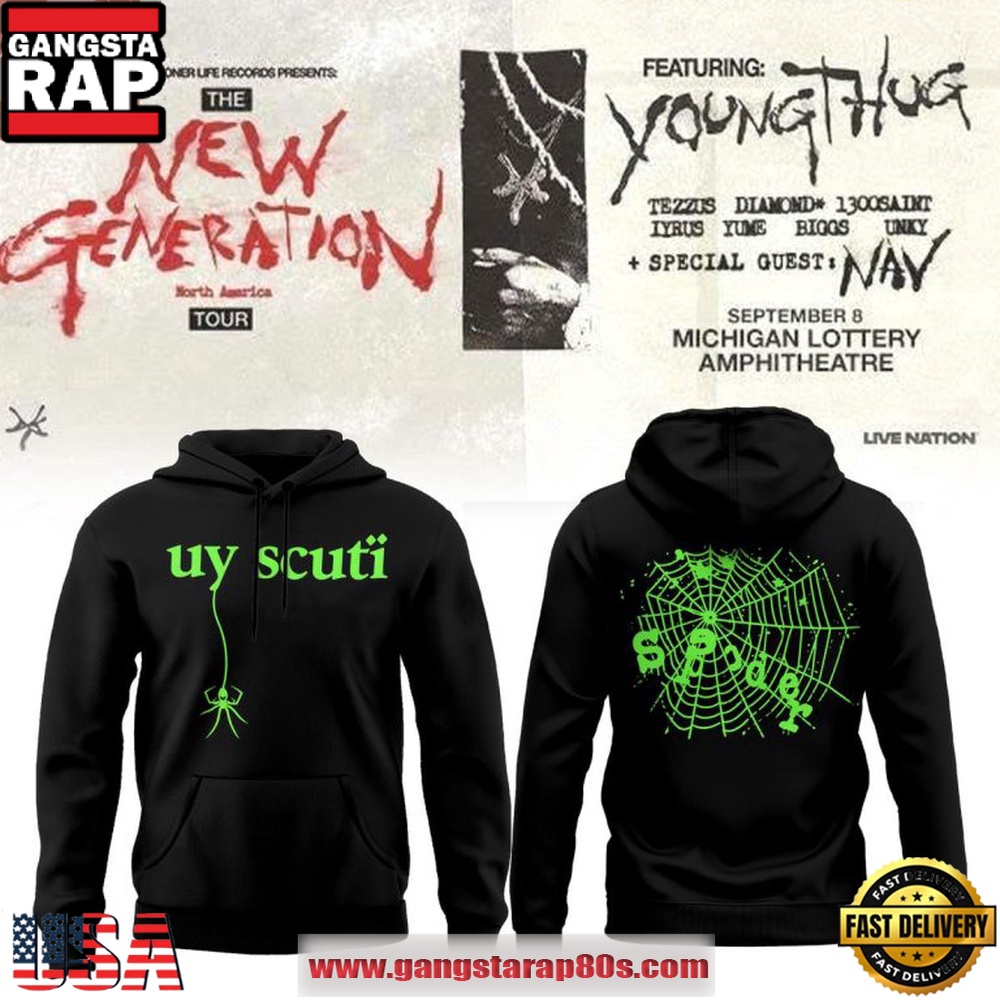 Celebrate Young Thug The New Generation Tour 2026 Hoodie