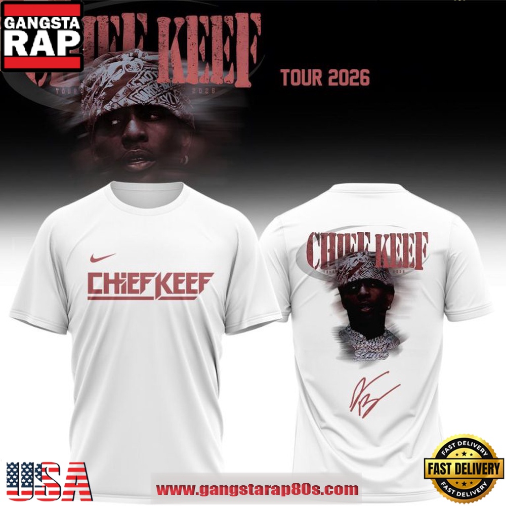 Chief Keef Tour 2026 Signature Pullover Unisex T Shirt