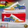 Custom Name Baltimore Ravens NFL Team Air Force 1 Shoes For Fans