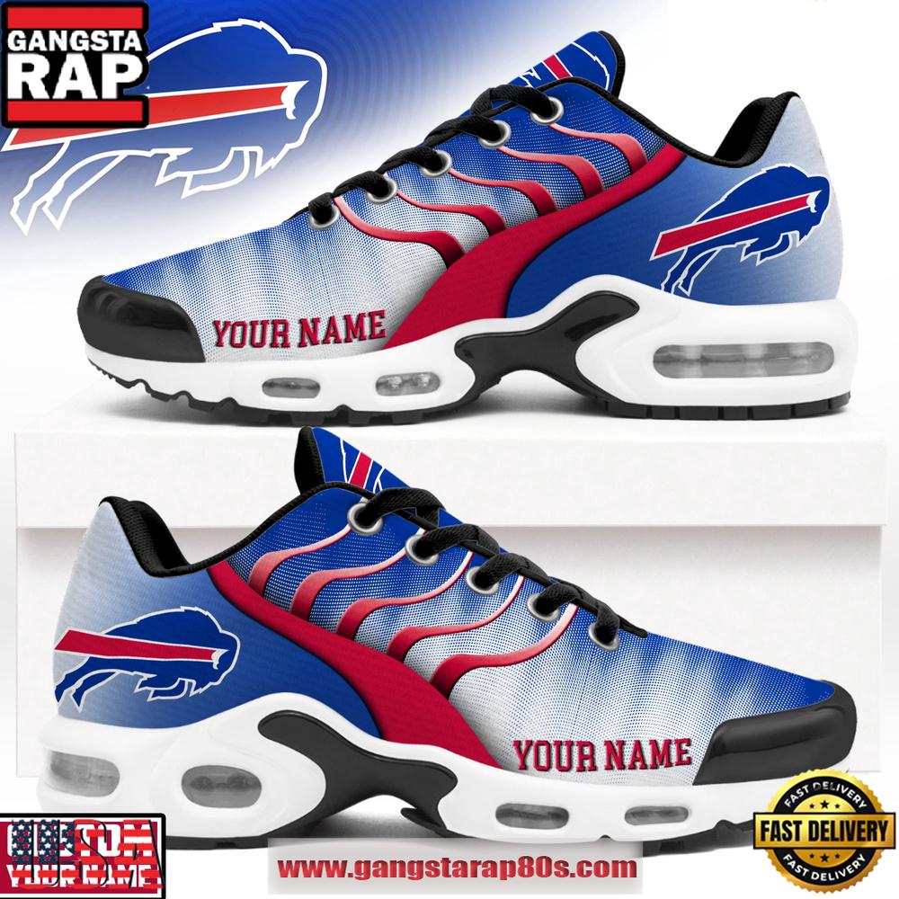 Custom Name Buffalo Bills NFL Endzone Runner Air Max Plus Shoes