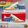 Custom Name Detroit Lions NFL Team Air Force 1 Shoes For Fans
