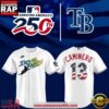 Devil Rays USA 250 Tampa Bay Rays 2026 Personalized Baseball Jersey