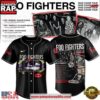 Foo Fighters AU-NZ Take Cover Tour 2026 Baseball Jersey