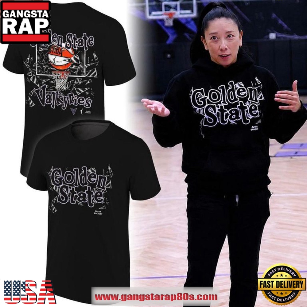 Golden State Valkyries 2026 Natalie Nakase Head Coach T Shirt Golden State Valkyries 2026 Natalie Nakase Head Coach T Shirt