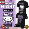 Golden State Valkyries Official Hello Kitty Night 2026 3D Shirt 2 Golden State Valkyries Official Hello Kitty Night 2026 3D Shirt