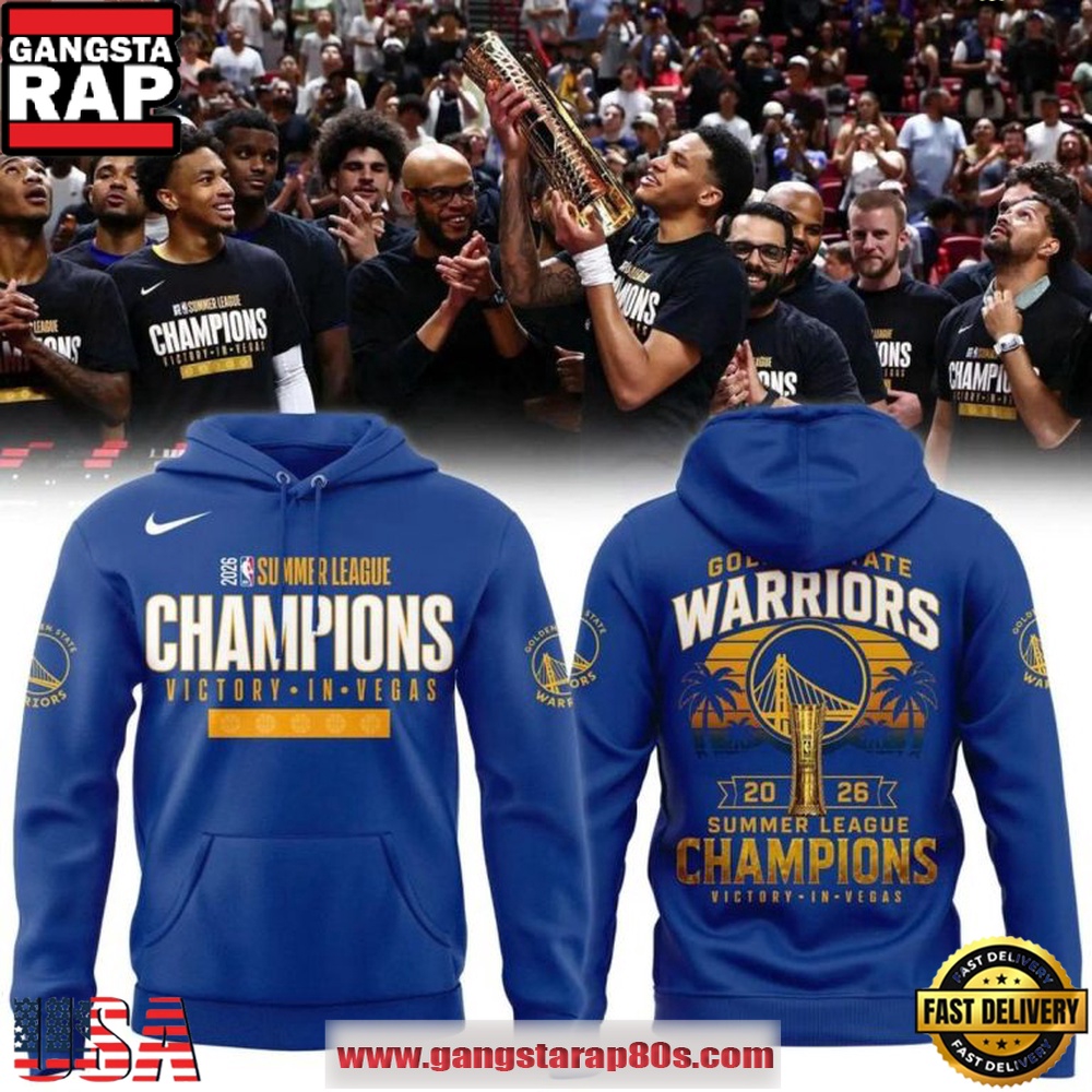 Golden State Warriors NBA Summer League Champions 2026 Hoodie