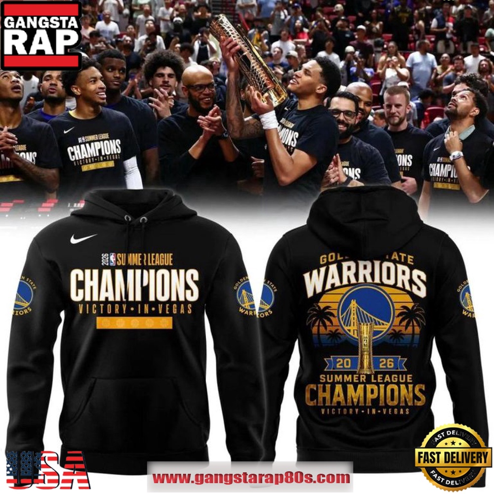 Golden State Warriors NBA Summer League Champions 2026 Unisex Hoodie