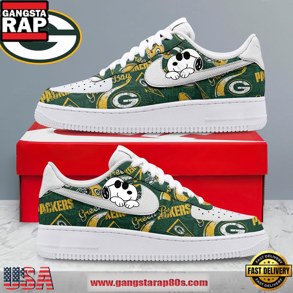 Green Bay Packers NFL Kickoff Spirit Air Force 1 Shoes