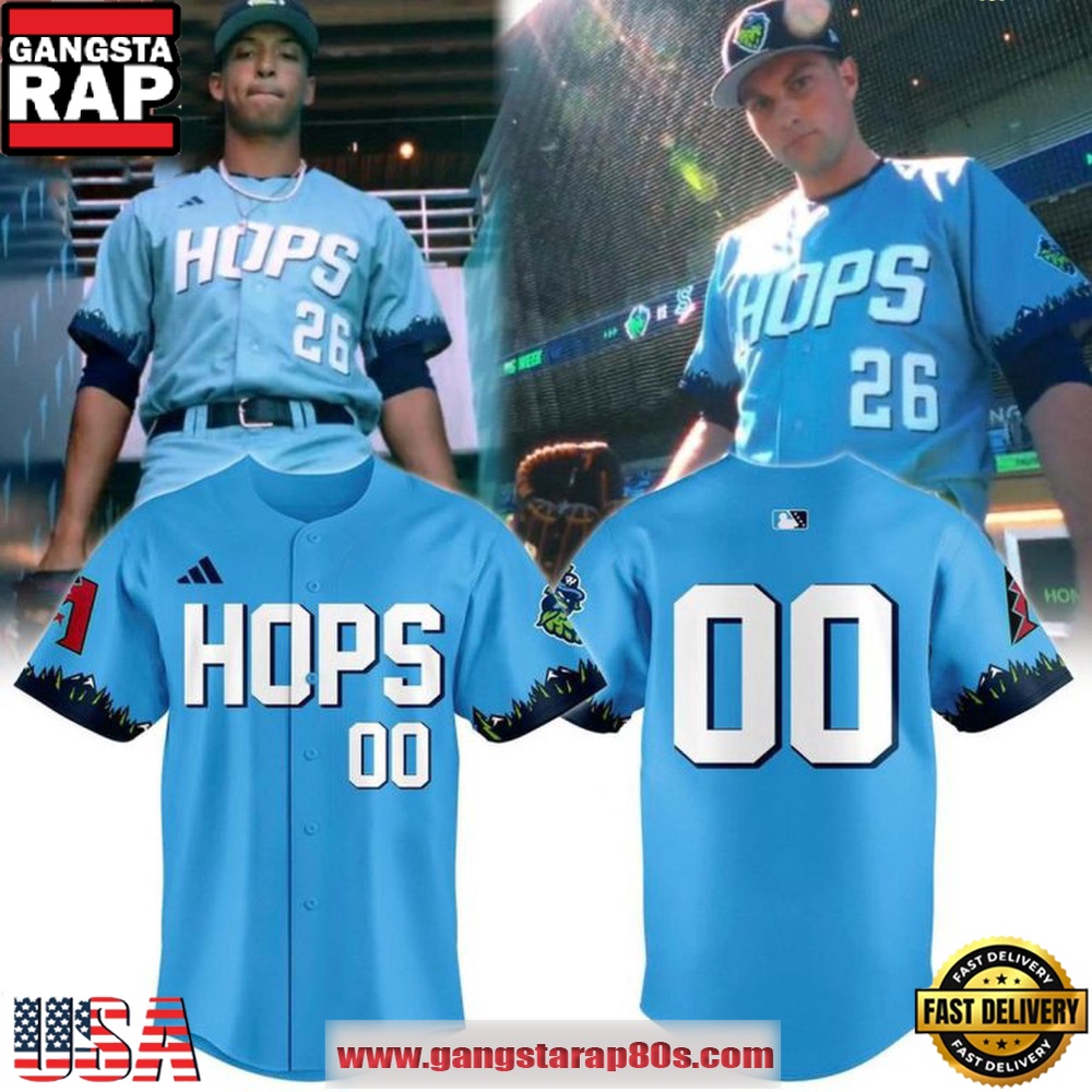 Hillsboro Hops 2026 Sky Blue Custom Baseball Jersey