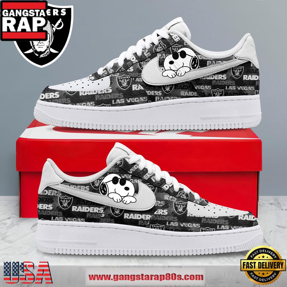 Las Vegas Raiders NFL Kickoff Spirit Air Force 1 Shoes