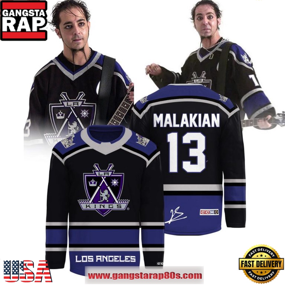Los Angeles Kings x System of a Down Special Edition 2026 Personalized Hockey Jersey