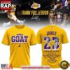 Los Angeles Lakers LeBron James GOAT 2026 Fan T Shirt 3 Los Angeles Lakers LeBron James GOAT 2026 Fan T Shirt