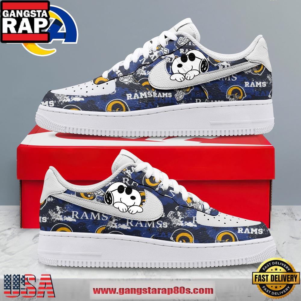 Los Angeles Rams NFL Kickoff Spirit Air Force 1 Shoes