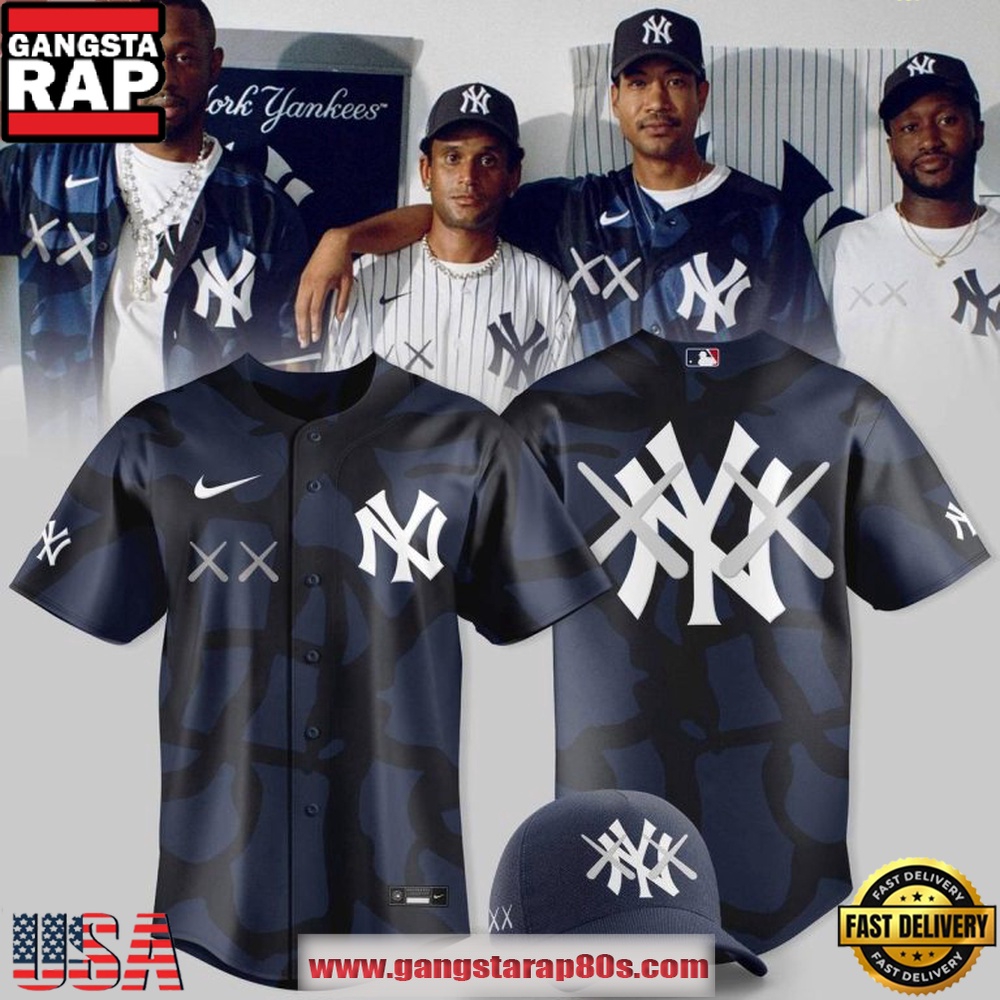 MLB x KAWS 2026 New York Yankees Baseball Jersey
