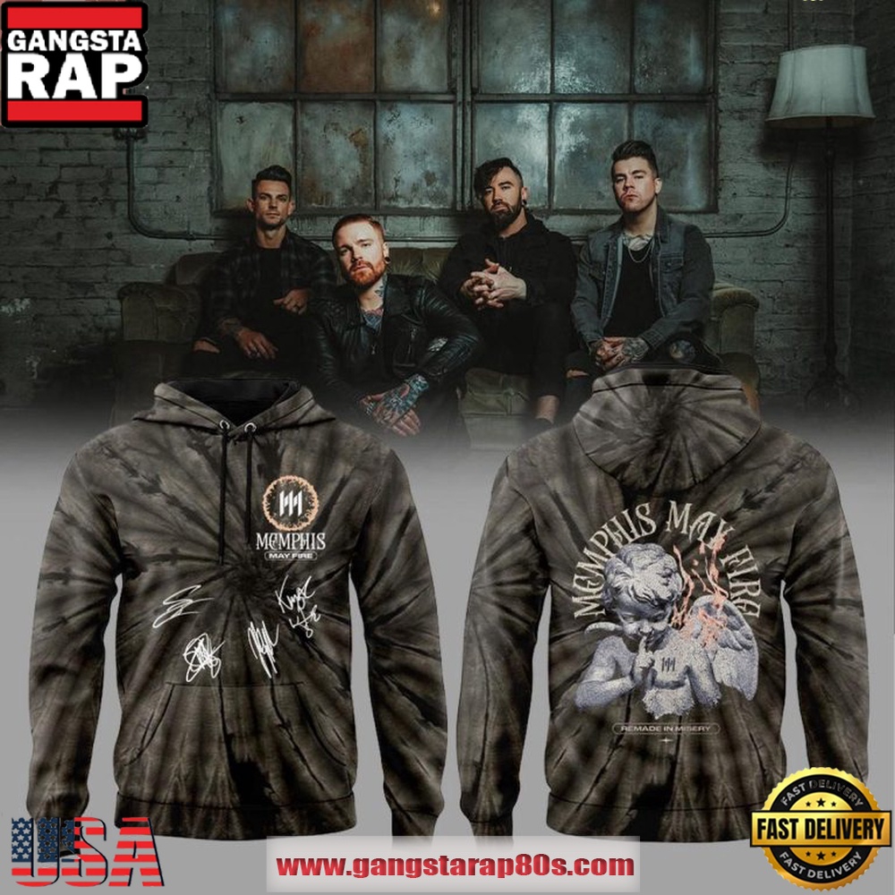Shapeshifter World Tour 2026 Memphis May Fire Tie-dye Hoodie Shapeshifter World Tour 2026 Memphis May Fire Tie-dye Hoodie