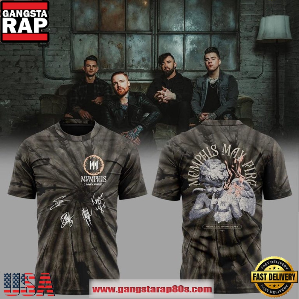 Shapeshifter World Tour 2026 Memphis May Fire Tie-dye T Shirt Shapeshifter World Tour 2026 Memphis May Fire Tie-dye T Shirt