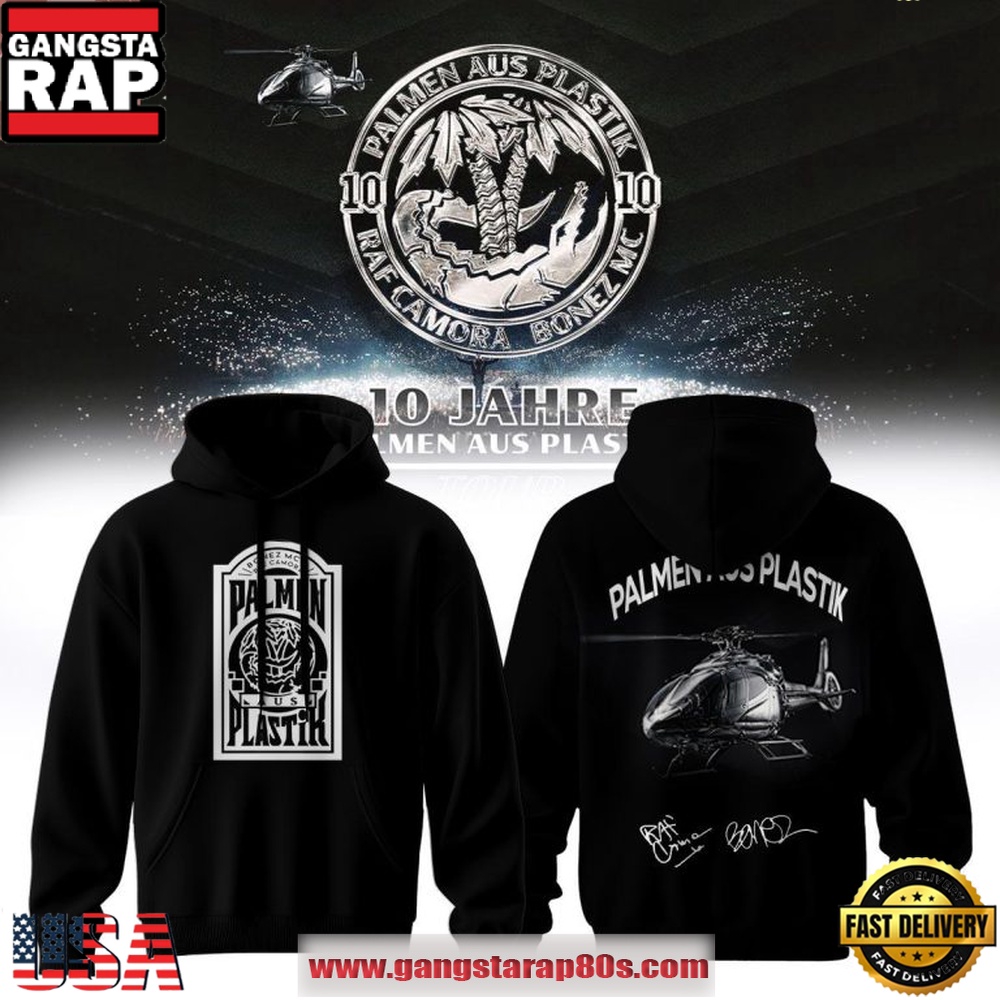 Signature RAF Camora & Bonez MC 10 Jahre Palmen aus Plastik Tour 2026 Hoodie