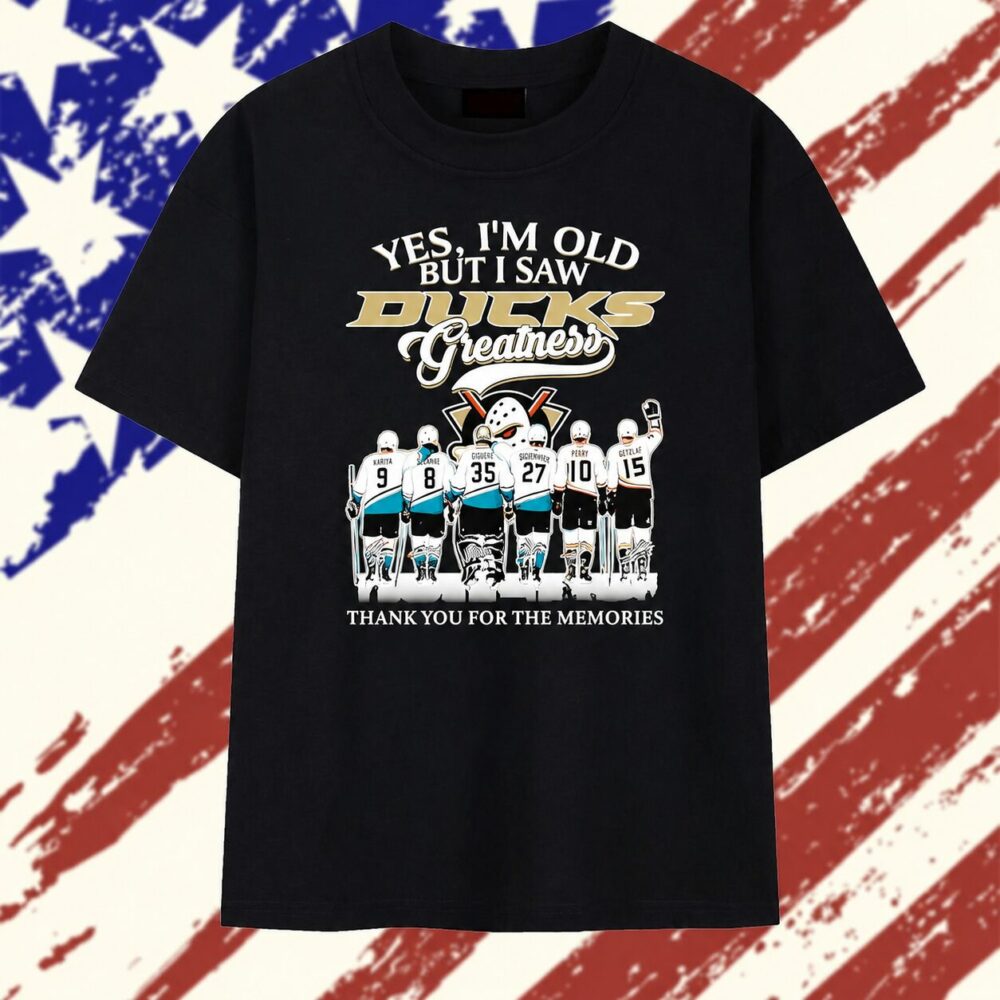 Anaheim Ducks Greatness Kariya Selanne Giguere Niedermayer Perry Getzlaf Signature T Shirt , Vintage Trending Shirt Anaheim Ducks Greatness Kariya Selanne Giguere Niedermayer Perry Getzlaf Signature T Shirt , Vintage Trending Shirt