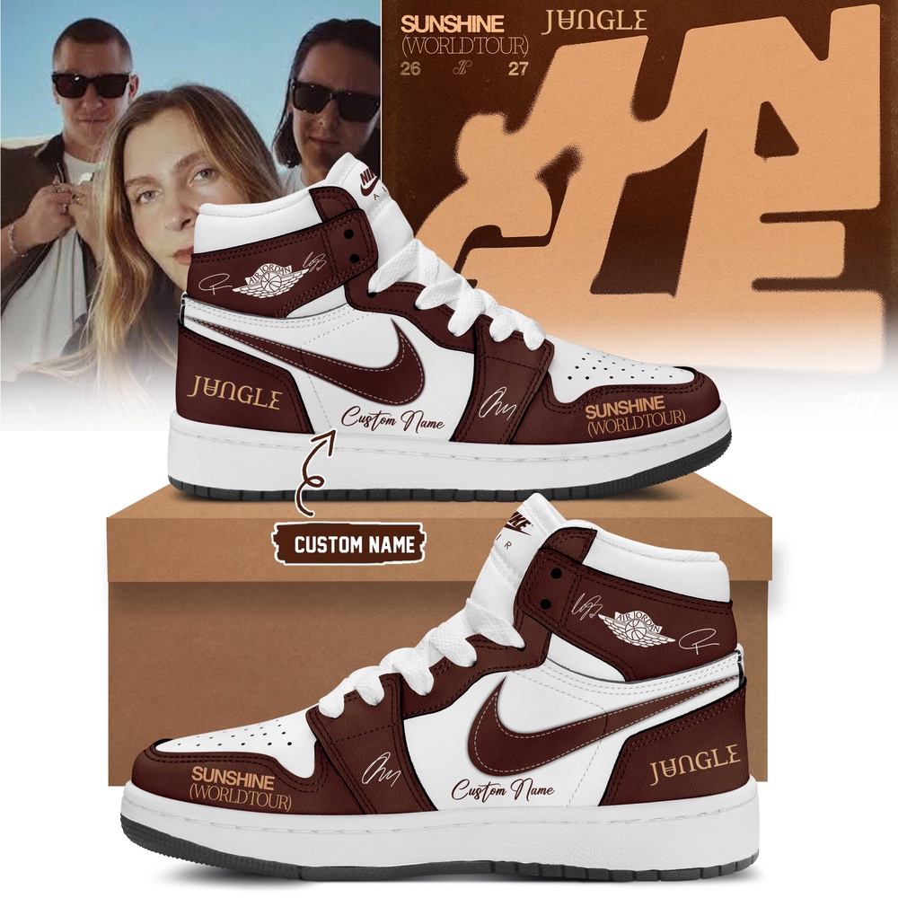 Jungle Sunshine World Tour 2026 27 Limited Edition Signature Red Air Jordan 1 Hightop Shoes , Music Air Jordan 1 Shoes Jungle Sunshine World Tour 2026 27 Limited Edition Signature Red Air Jordan 1 Hightop Shoes , Music Air Jordan 1 Shoes