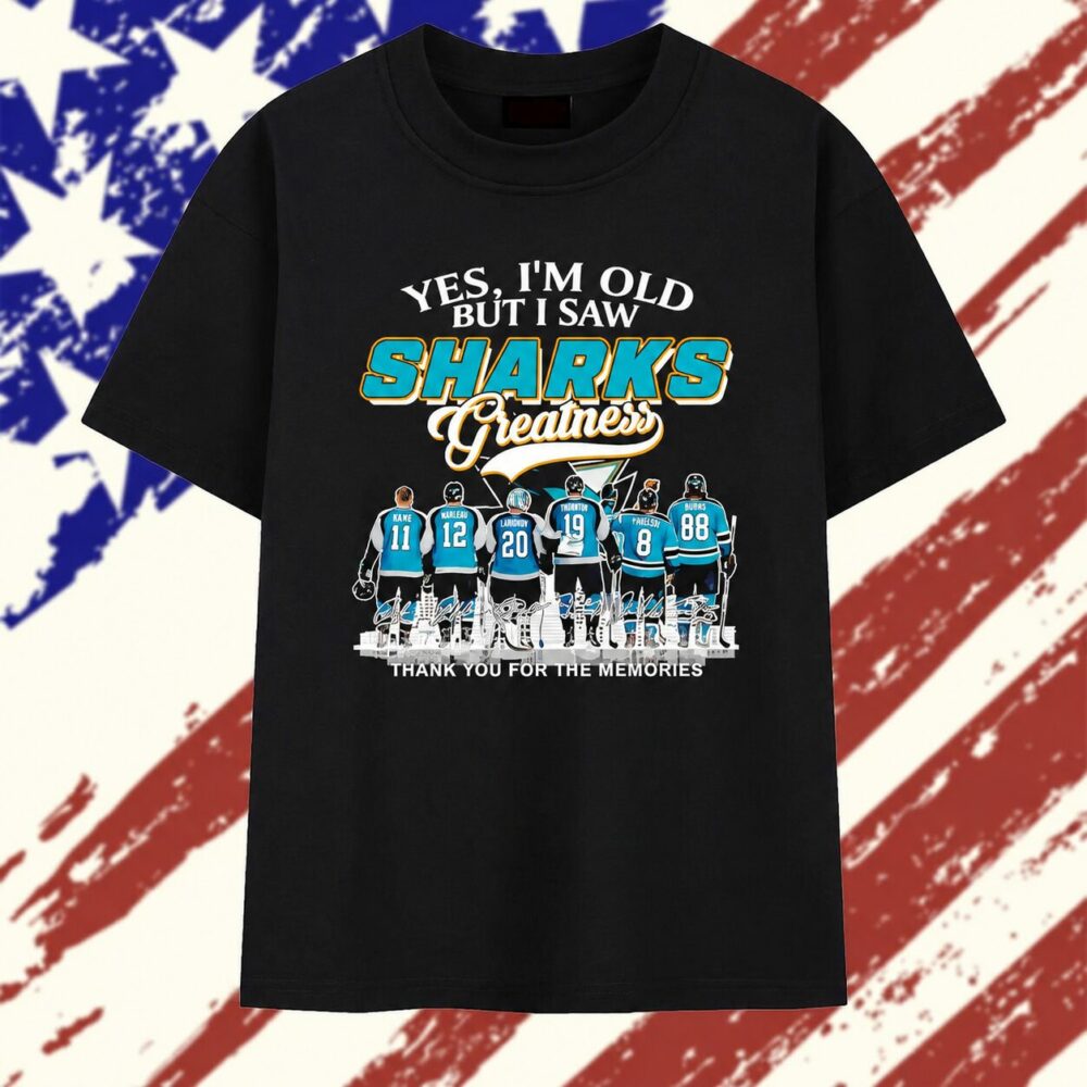 San Jose Sharks Greatness Nolan Marleau Nabokov Thornton Pavelski Burns Signature T Shirt , Vintage Trending Shirt San Jose Sharks Greatness Nolan Marleau Nabokov Thornton Pavelski Burns Signature T Shirt