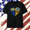 Los Angeles Rams x Golden State Warriors skulls face to face heart shape distressed T Shirt , Vintage Trending Shirt 3 Los Angeles Rams x Golden State Warriors skulls face to face heart shape distressed T Shirt , Vintage Trending Shirt Los Angeles Rams X Golden State Warriors Skulls Face TO Face Heart Shape Distressed T Shirt