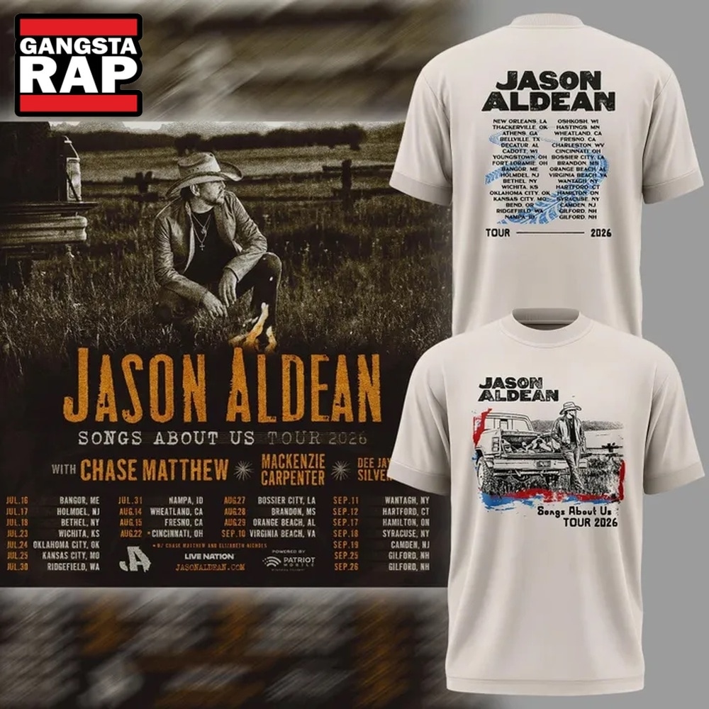 2026 Jason Aldean Songs About Us Tour T Shirt , Trending 3D Music Shirt 2026 Jason Aldean Songs About Us Tour T Shirt , Trending 3D Music Shirt