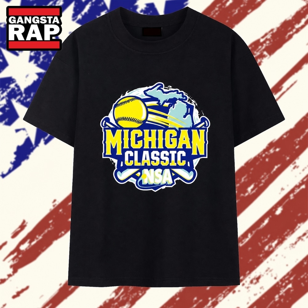 2026 NSA Michigan Classic Fastpitch Tournament T Shirt , Trending 2D Shirt 2026 Nsa Michigan Classic Fastpitch Tournament T Shirt