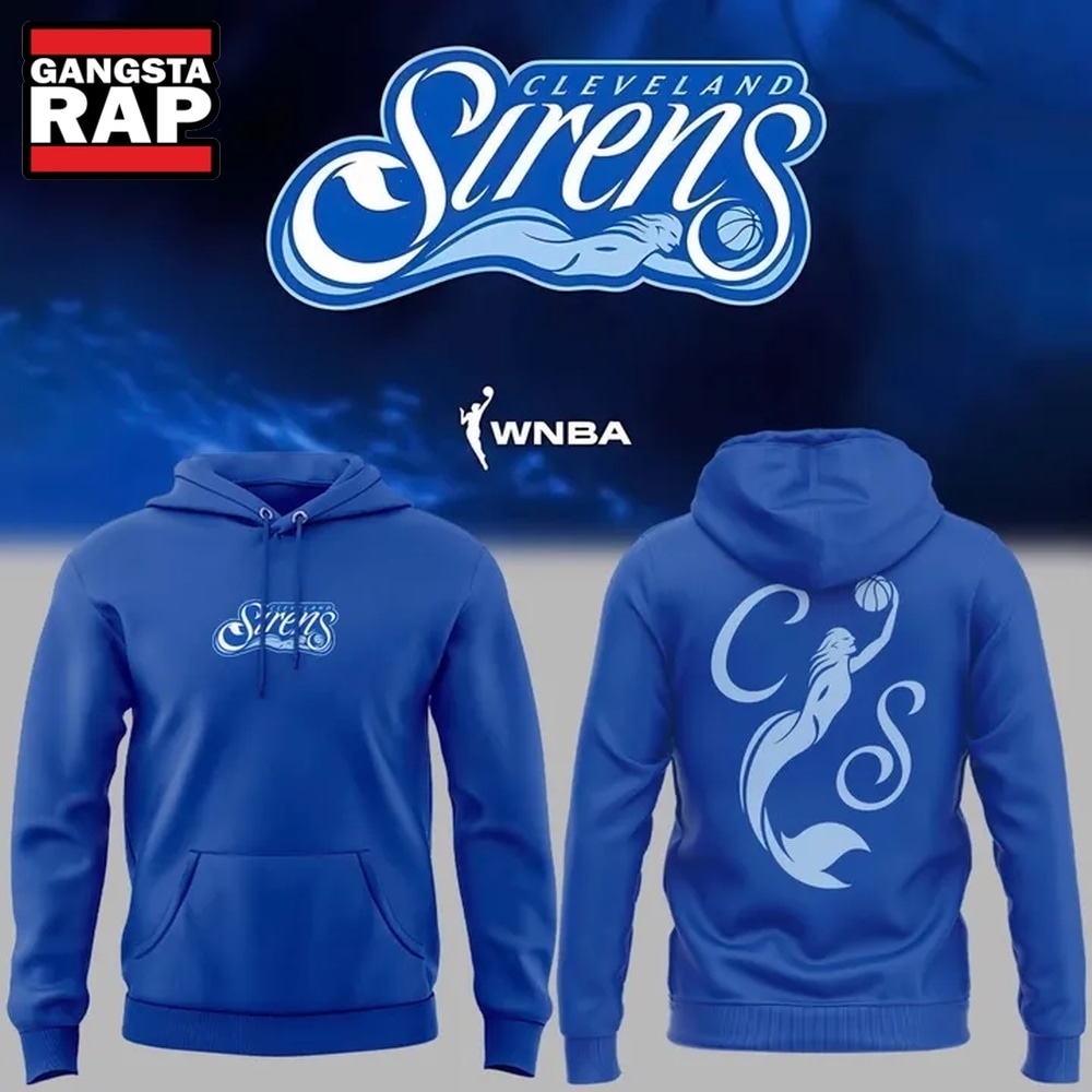 2028 WNBA Expansion Team Cleveland Sirens Unveils Branding Hoodie . Trending 3D Shirt 2028 WNBA Expansion Team Cleveland Sirens Unveils Branding Hoodie . Trending 3D Shirt
