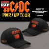 ACDC Exclusive Atlanta Event Shirt Power Up Tour 2026 Cap, Trendy Music Baseball Cap Acdc Exclusive Atlanta Event Shirt Power UP Tour 2026 Cap