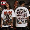 ACDC High Voltage Haunt Halloween 3D Shirt, Trending 3D Music Shirt Acdc High Voltage Haunt Halloween 3D Shirt