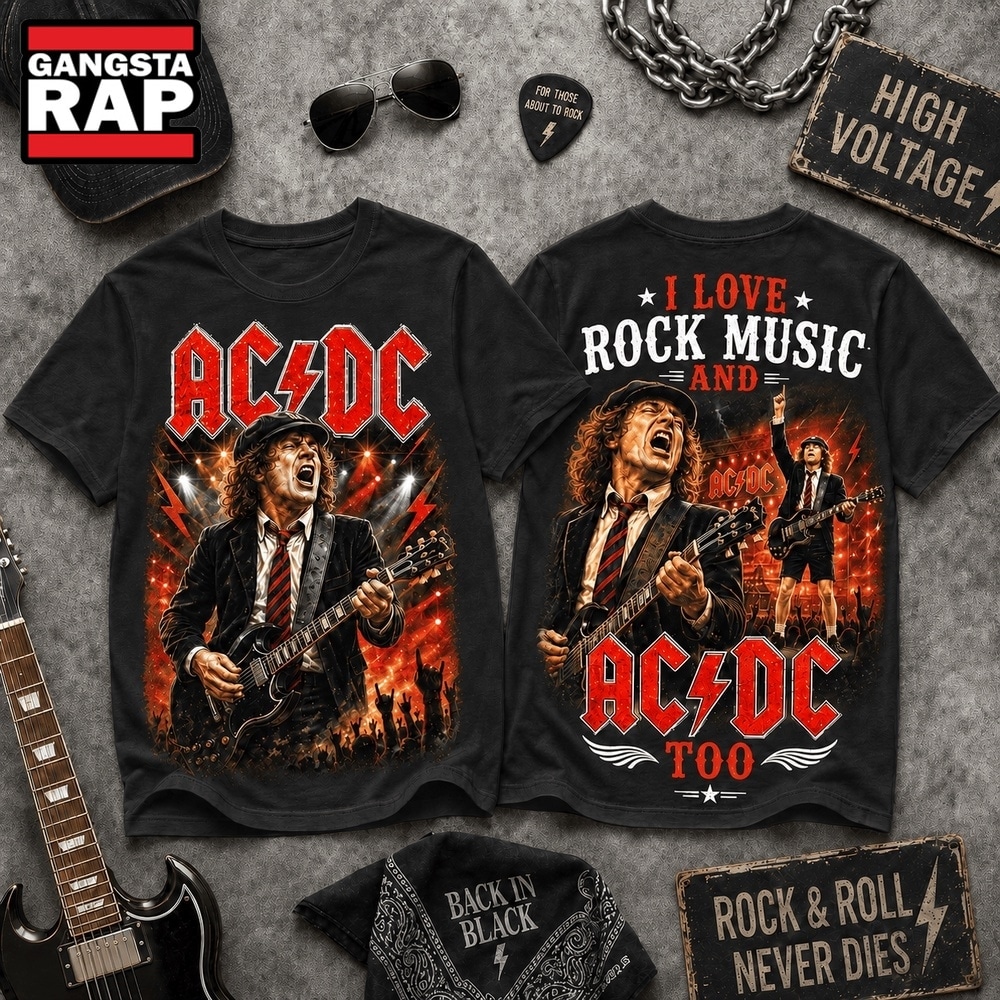 ACDC High Voltage Rock Legend T Shirt , Music Trending 3D Shirt Acdc High Voltage Rock Legend T Shirt