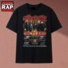 Aerosmith 56 Years 1970 2026 Band Signatures Rock Vintage T Shirt, Music 2D Shirt Aerosmith 56 Years 1970 2026 Band Signatures Rock Vintage T Shirt