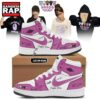 Aespa x BAPE Signed 2026 Limited Edition Pink Air Jordan 1 Shoes , Trending Music Shoes Aespa X Bape Signed 2026 Limited Edition Pink Air Jordan 1 Shoes