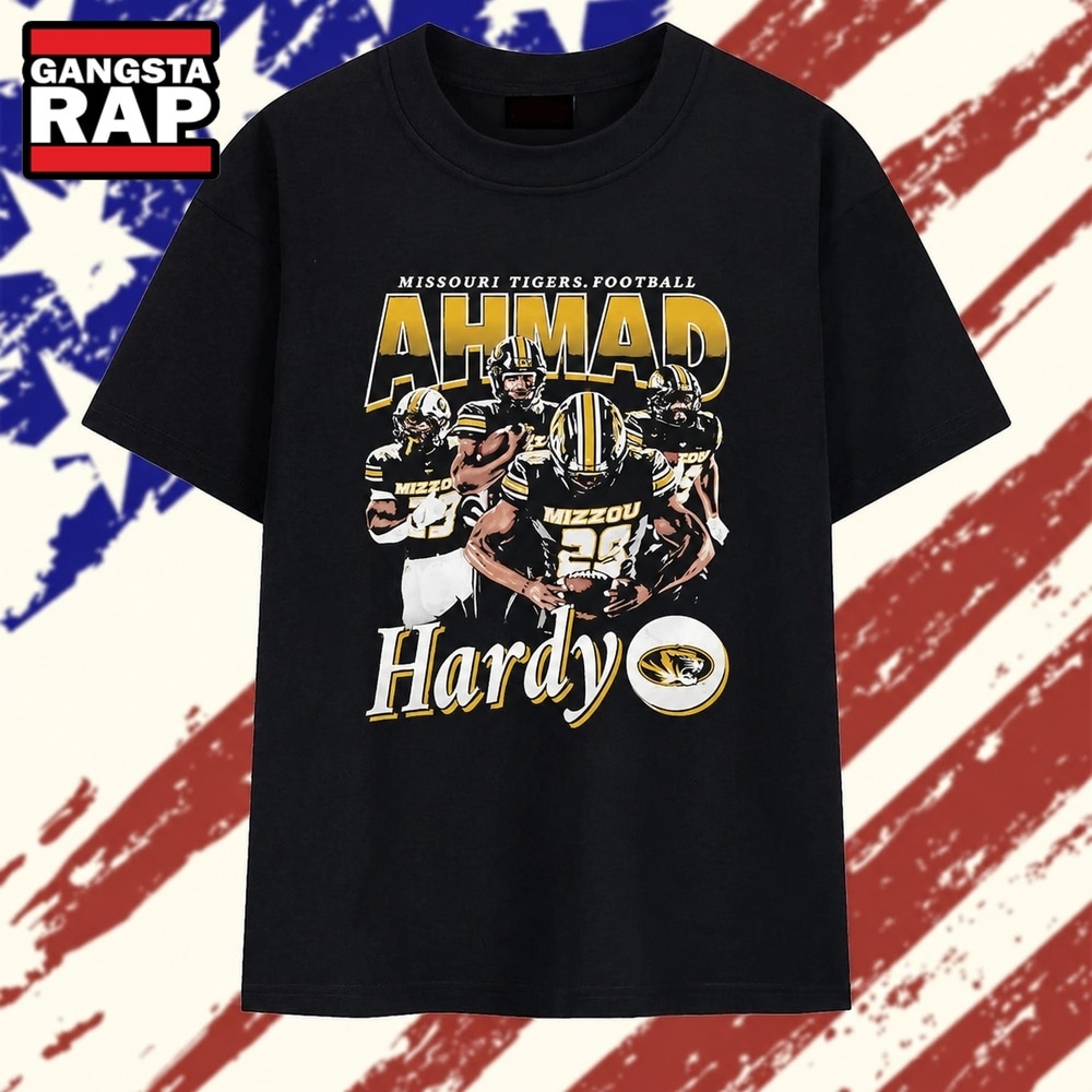 Ahmad Hardy Missouri Tigers Football NCAA T Shirt , Vintage Trending Shirt Ahmad Hardy Missouri Tigers Football Ncaa T Shirt