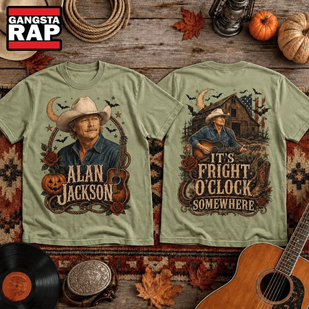 Alan Jackson Southern Porch Boo Crew 3D Shirt, Trending 3D Music Shirt Alan Jackson Southern Porch Boo Crew 3D Shirt, Trending 3D Music Shirt
