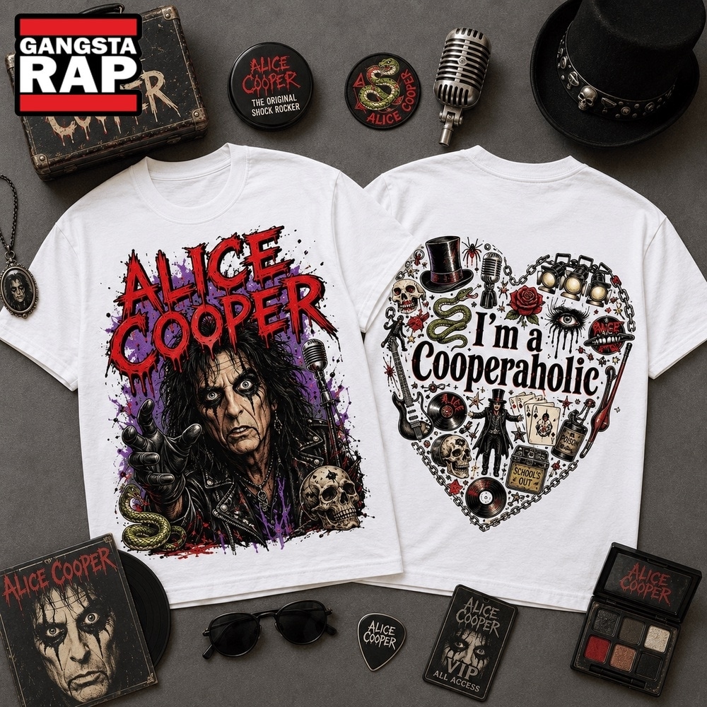 Alice Cooper Shock Rock Graphic 3D Shirt , Music Trending 3D Shirt Alice Cooper Shock Rock Graphic 3D Shirt
