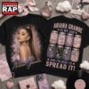 Ariana Grande Is My Jam Songs in Jars Front and Back T Shirt, Trending 3D Music Shirt Ariana Grande IS MY Jam Songs IN Jars Front And Back T Shirt
