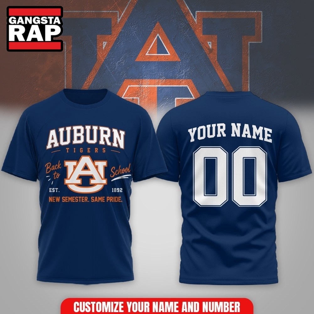Auburn Tigers NCAA Campus Pride Back to School 2026 Personalized 3D Shirt , NCAA 3D Shirt Auburn Tigers NCAA Campus Pride Back to School 2026 Personalized 3D Shirt , NCAA 3D Shirt