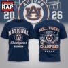 Auburn Tigers NCAA Road to Glory 2026 Football Champions 3D Shirt , NCAA 3D Shirt Auburn Tigers Ncaa Road TO Glory 2026 Football Champions 3D Shirt
