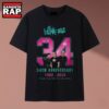 Blink 182 34th Anniversary 1992 2026 Band Signatures Pop Punk T Shirt, Music 2D Shirt 2 Blink 182 34th Anniversary 1992 2026 Band Signatures Pop Punk T Shirt, Music 2D Shirt Blink 182 34th Anniversary 1992 2026 Band Signatures Pop Punk T Shirt