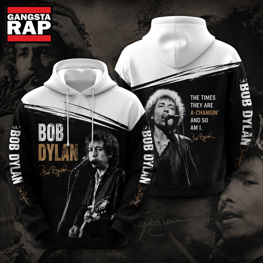 Bob Dylan 3D All Over Print Hoodie, Trending 3D Music Shirt Bob Dylan 3D All Over Print Hoodie