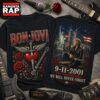 Bon Jovi 911 Memorial 25th Anniversary 3D Shirt , Trending 3D Music Shirt Bon Jovi 911 Memorial 25th Anniversary 3D Shirt