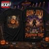 Bon Jovi Halloween Rock Night T Shirt, Livin’ on Pumpkin Time 3D Shirt , Trending 3D Music Shirt Bon Jovi Halloween Rock Night T Shirt Livin ON Pumpkin Time 3D Shirt